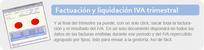 Facturación y liquidación de IVA