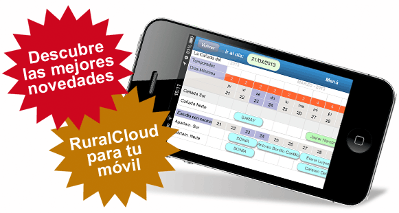 RuralCloud para tu móvil. Novedades Ruralgest